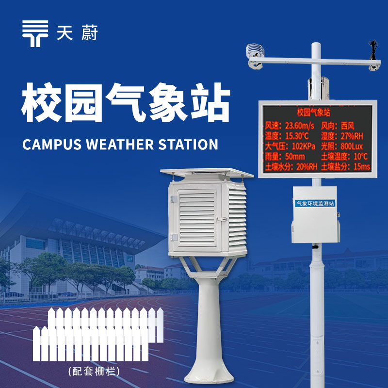 中學校園氣象站，氣象科普與教學的實用工具
